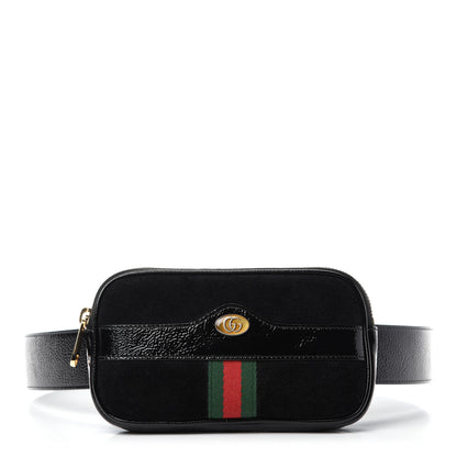Gucci Suede Patent Ophidia Belted iPhone Case 85 34 Black 1 of 11