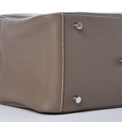 Hermes Taurillon Clemence Lindy 30 Etoupe 5 of 10