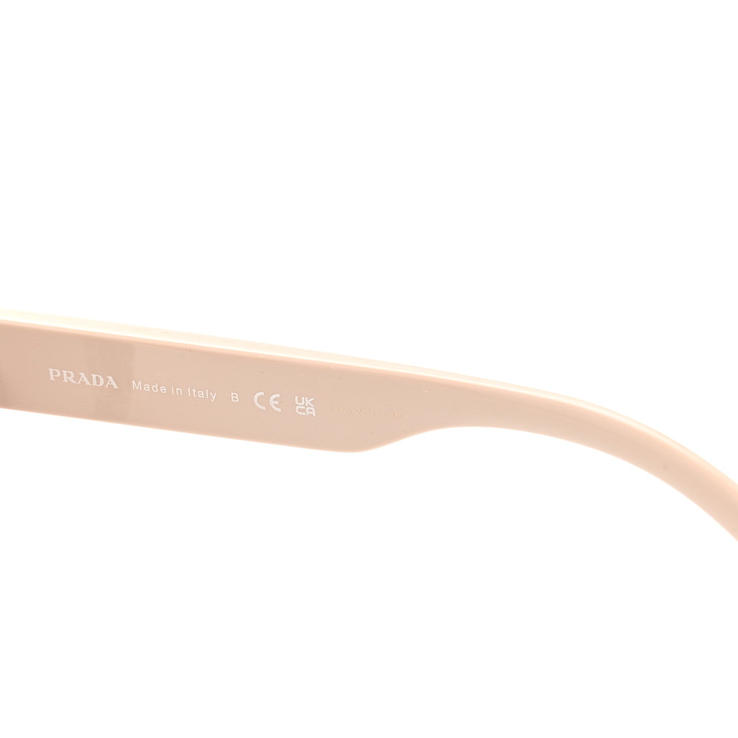 Prada Acetate Cat Eye Sunglasses SPR 24X Tortoiseshell Beige 5 of 7