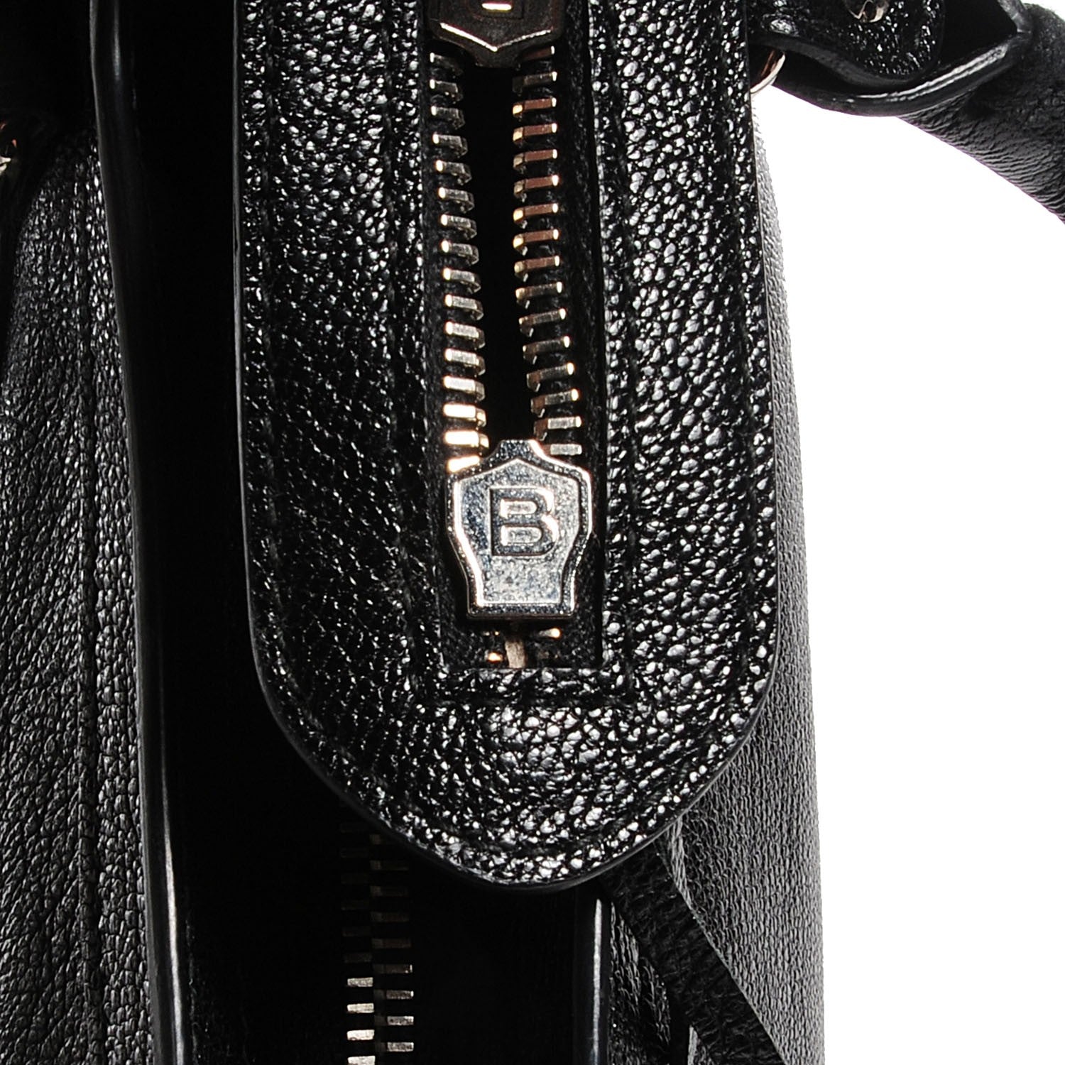 Balenciaga Chevre Silver Metallic Edge Hardware Mini City Black 5 of 15