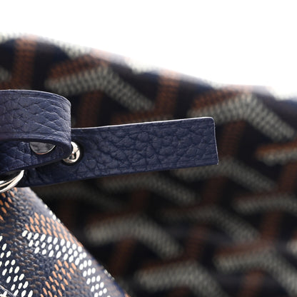 Goyard Goyardine Sac Hardy Pet Carrier PM Navy 8 of 11