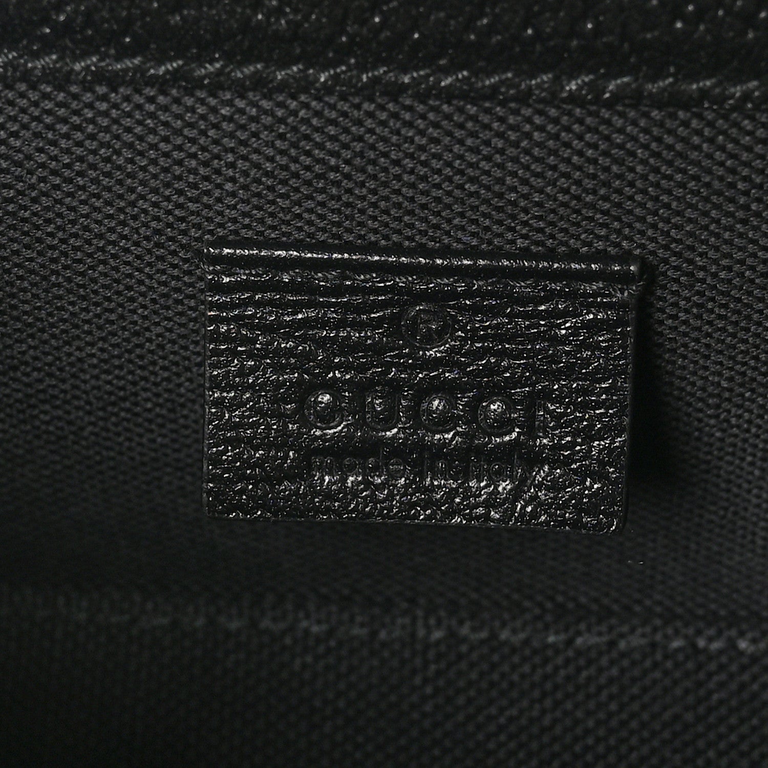 Gucci Monogram Jumbo GG Textured Dollar Calfskin Mini Horsebit 1955 Shoulder Bag Black 6 of 11