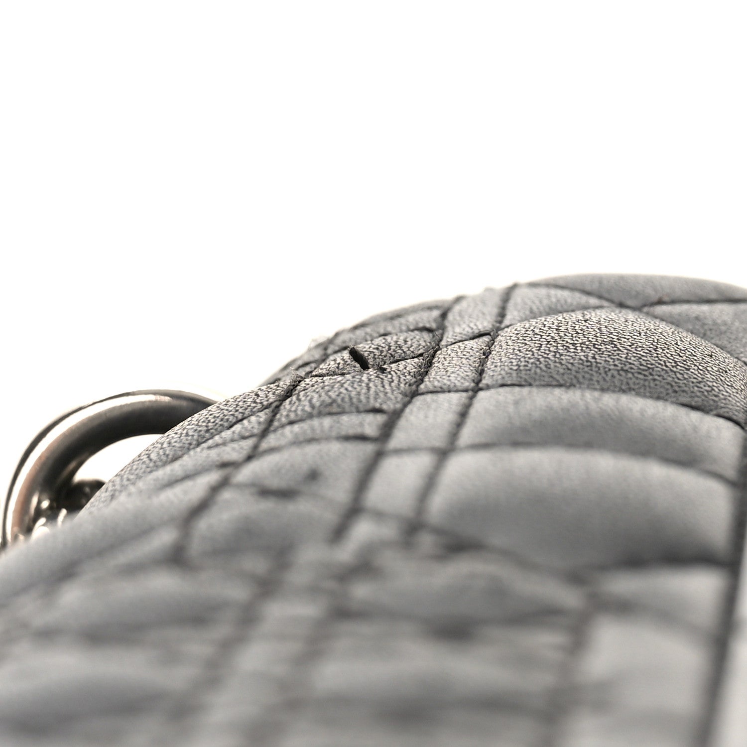 Christian Dior Lambskin Mixed Cannage Miss Dior Flap Black 7 of 11