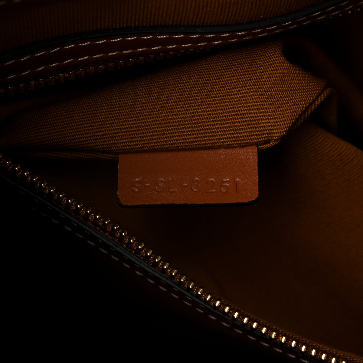 Triomphe Canvas Calfskin Horizontal Cabas Tan