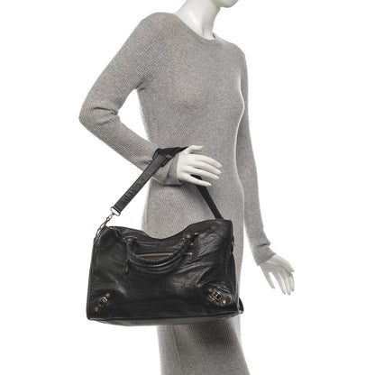 Balenciaga Agneau Giant 12 Rose Gold Hardware City Black 2 of 8
