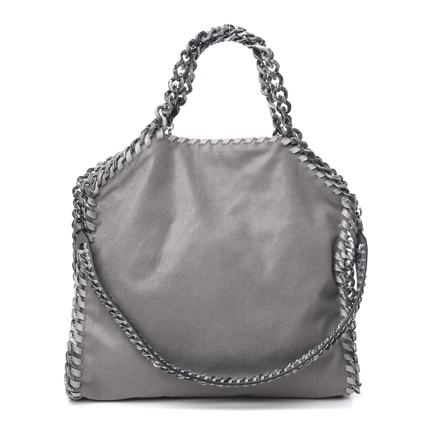 Stella McCartney Shaggy Deer Candy Falabella Grey 1 of 10
