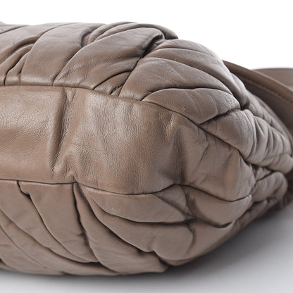 Miu Miu Nappa Matelasse Coffer Hobo Juta 10 of 17