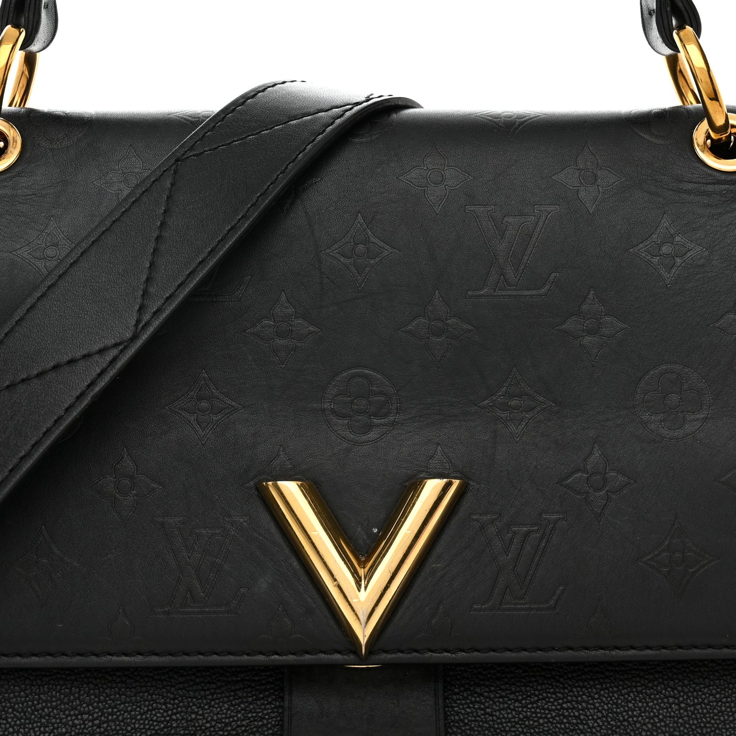 Calfskin Monogram Very One Handle Black