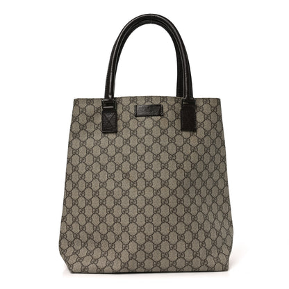 Gucci GG Plus Monogram Small Vertical Tote Dark Brown 1 of 9