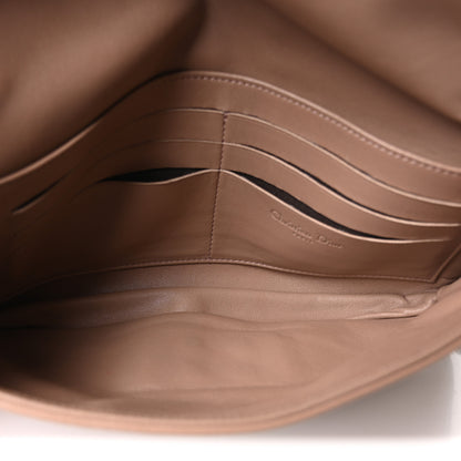 Christian Dior Lambskin Cannage Ruffle New Lock Flap Beige 5 of 10