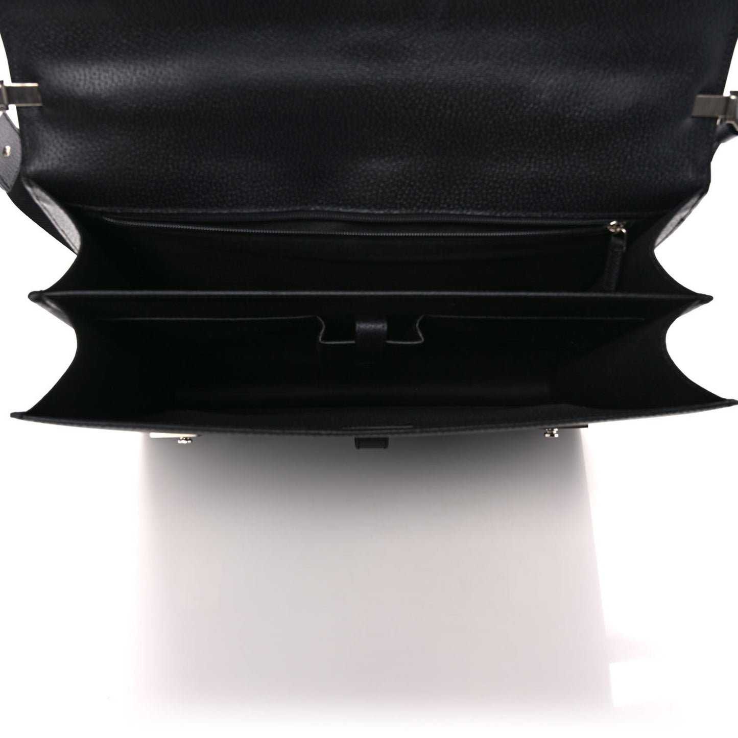 Pigskin Chelsea Briefcase Black