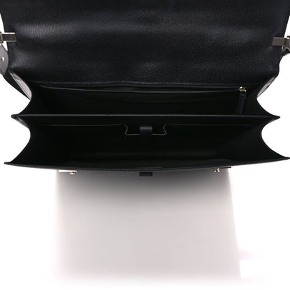Salvatore Ferragamo Pigskin Chelsea Briefcase Black 5 of 8