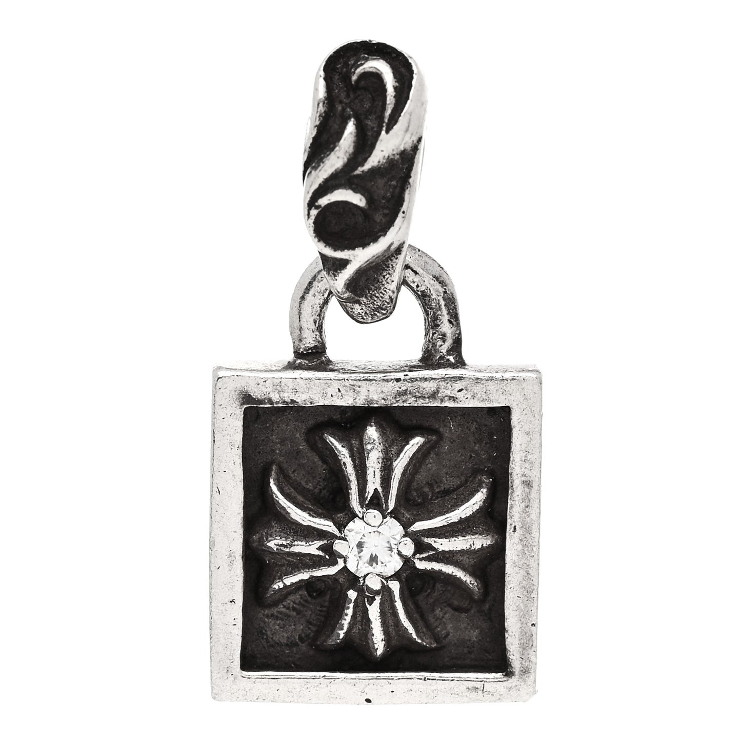 Sterling Silver Framed Six Point Star Pendant