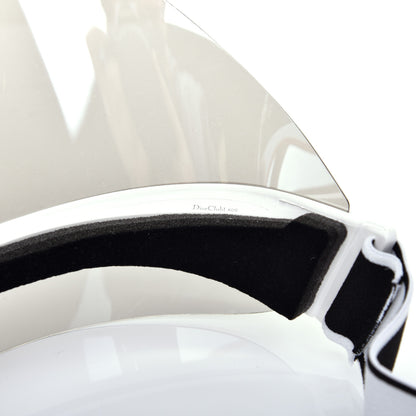 Christian Dior Mirrored DiorClub1 Sun Visor Silver 7 of 8