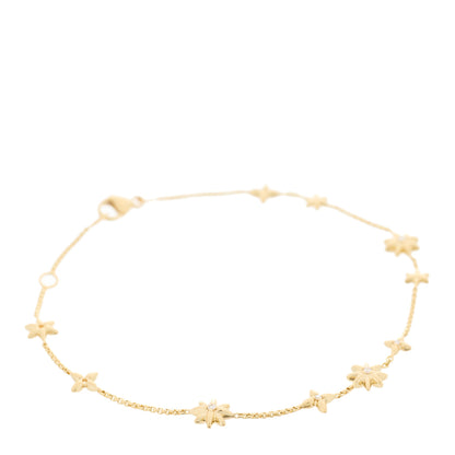 David Yurman 18K Yellow Gold Diamond Starburst Constellation Bracelet 1 of 4