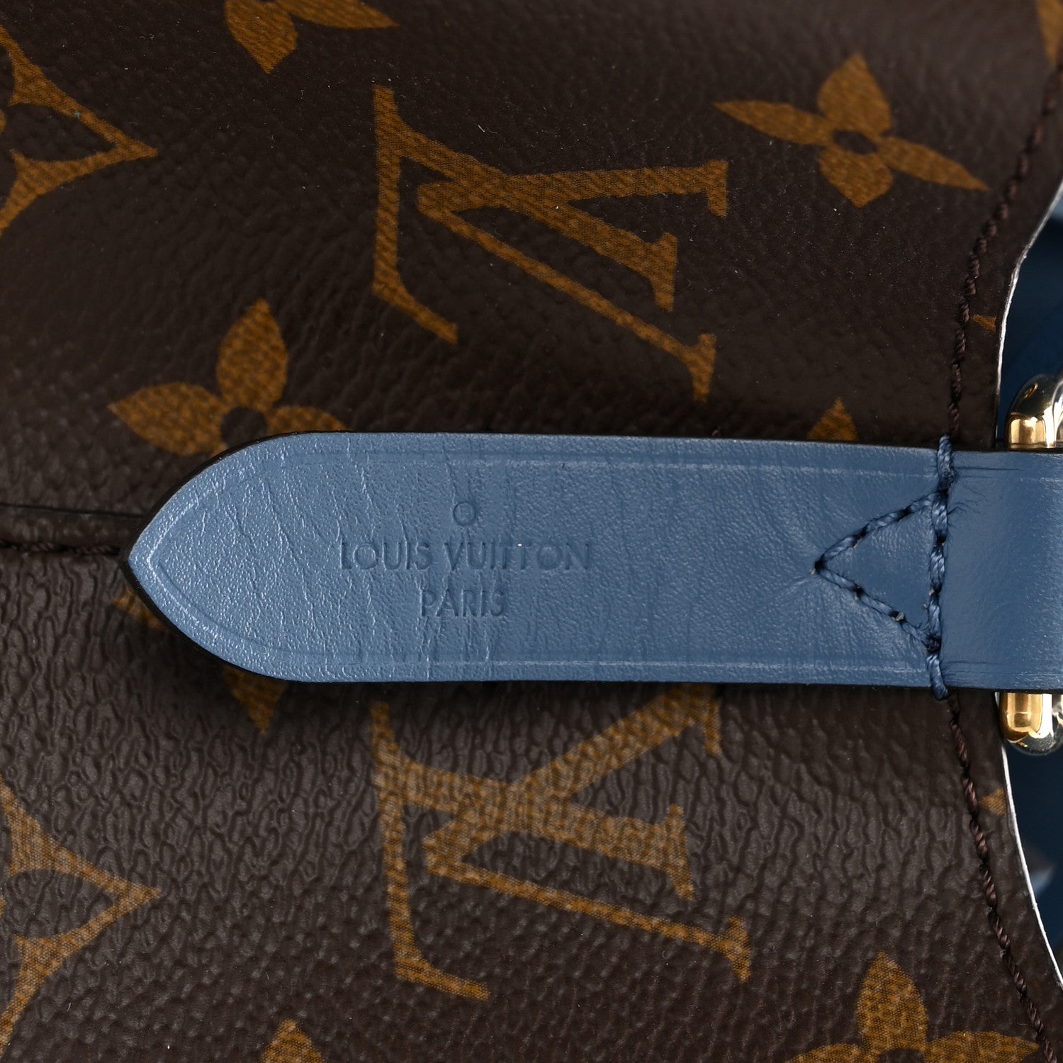 Louis Vuitton Monogram Neonoe MM Blue Jean 6 of 9