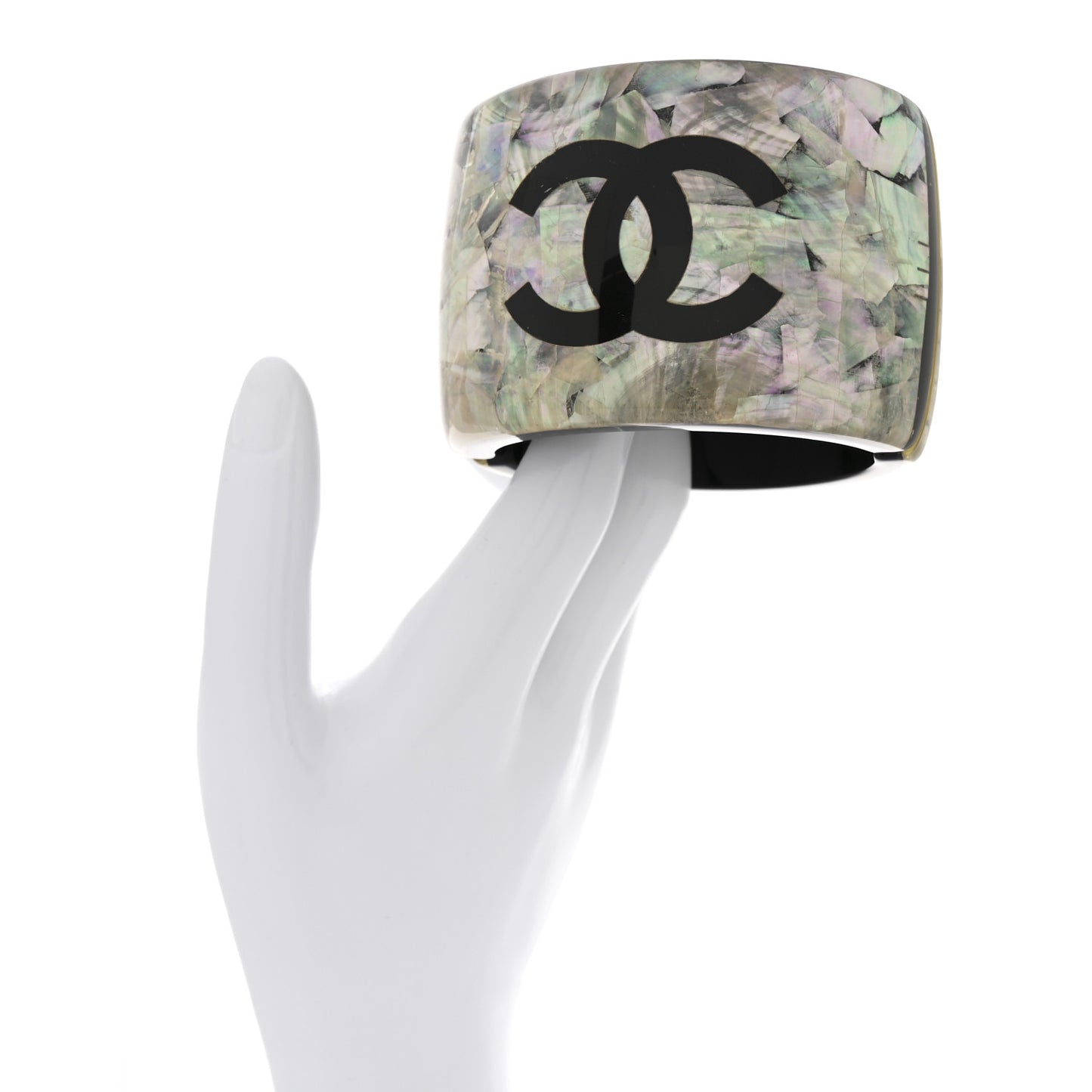 Resin Abalone CC Cuff Multicolor