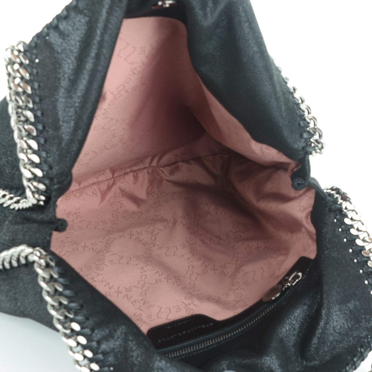 Shaggy Deer Small Falabella Tote Black