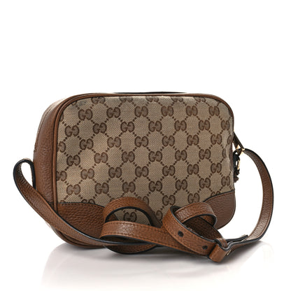 Gucci Monogram Mini Bree Messenger Bag Beige Tabacco 3 of 10