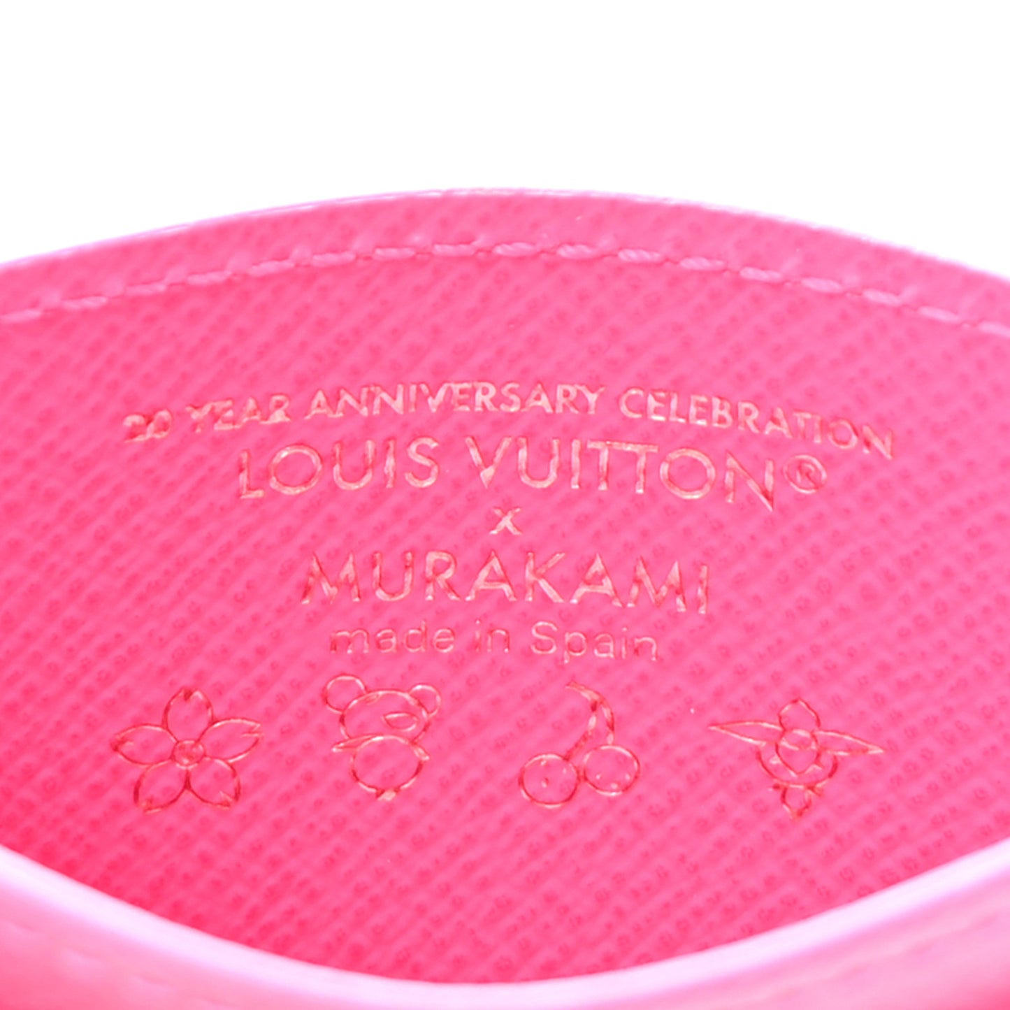 LV X TM Monogram Multicolor Card Holder Kawaii Pink