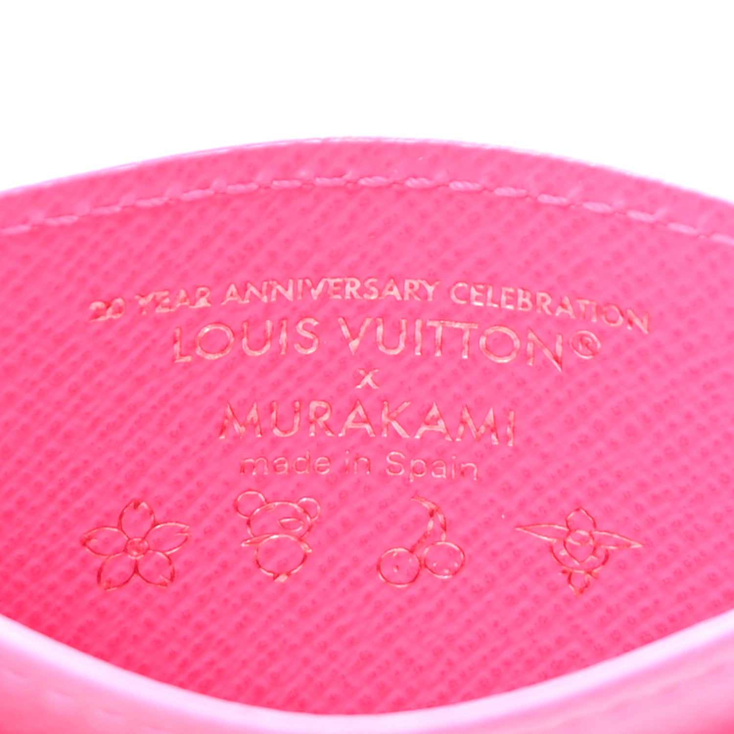 Louis Vuitton LV X TM Monogram Multicolor Card Holder Kawaii Pink 6 of 7