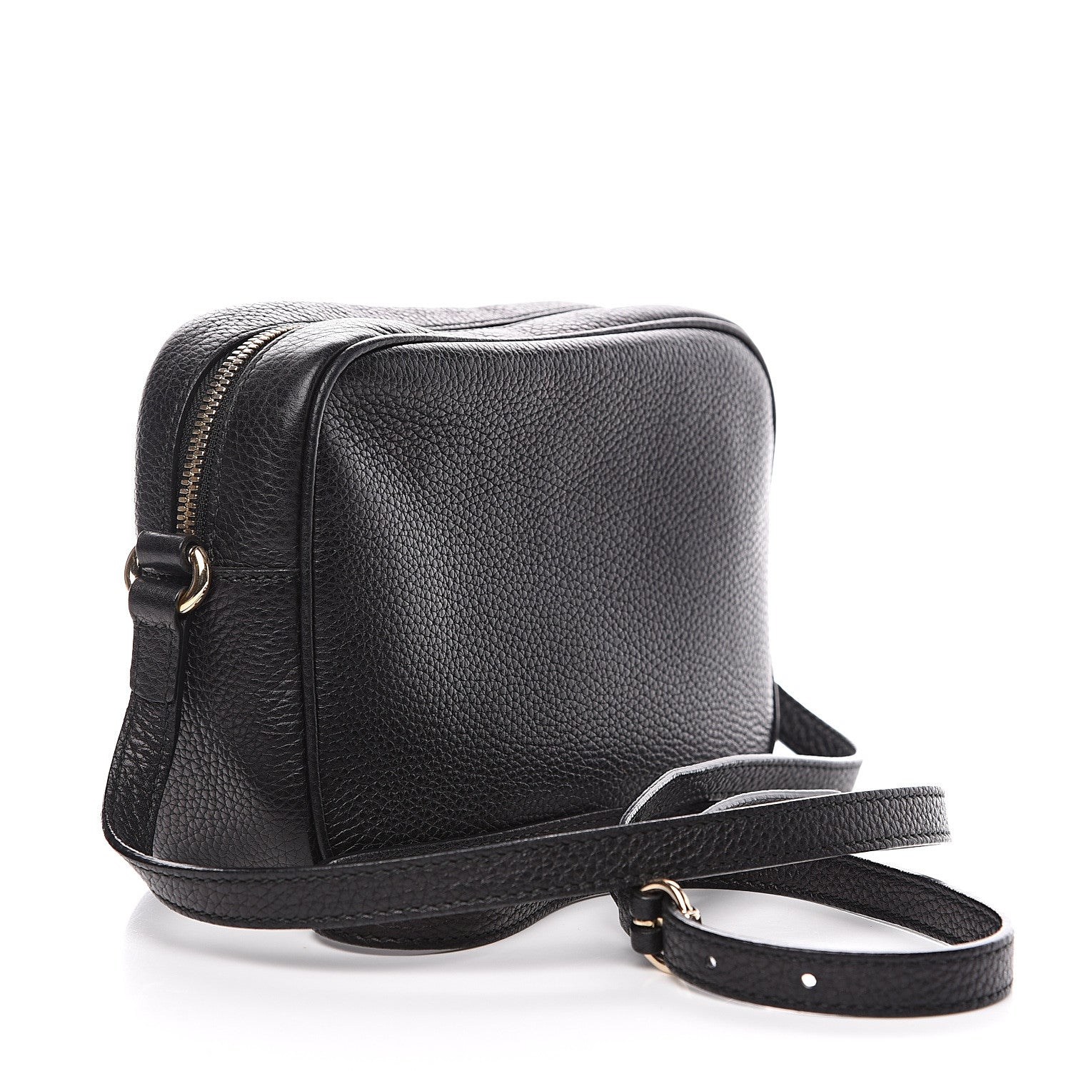 Gucci Pebbled Calfskin Small Soho Disco Bag Black 2 of 10