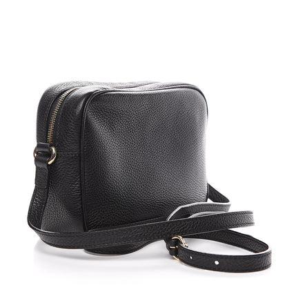 Gucci Pebbled Calfskin Small Soho Disco Bag Black 2 of 10