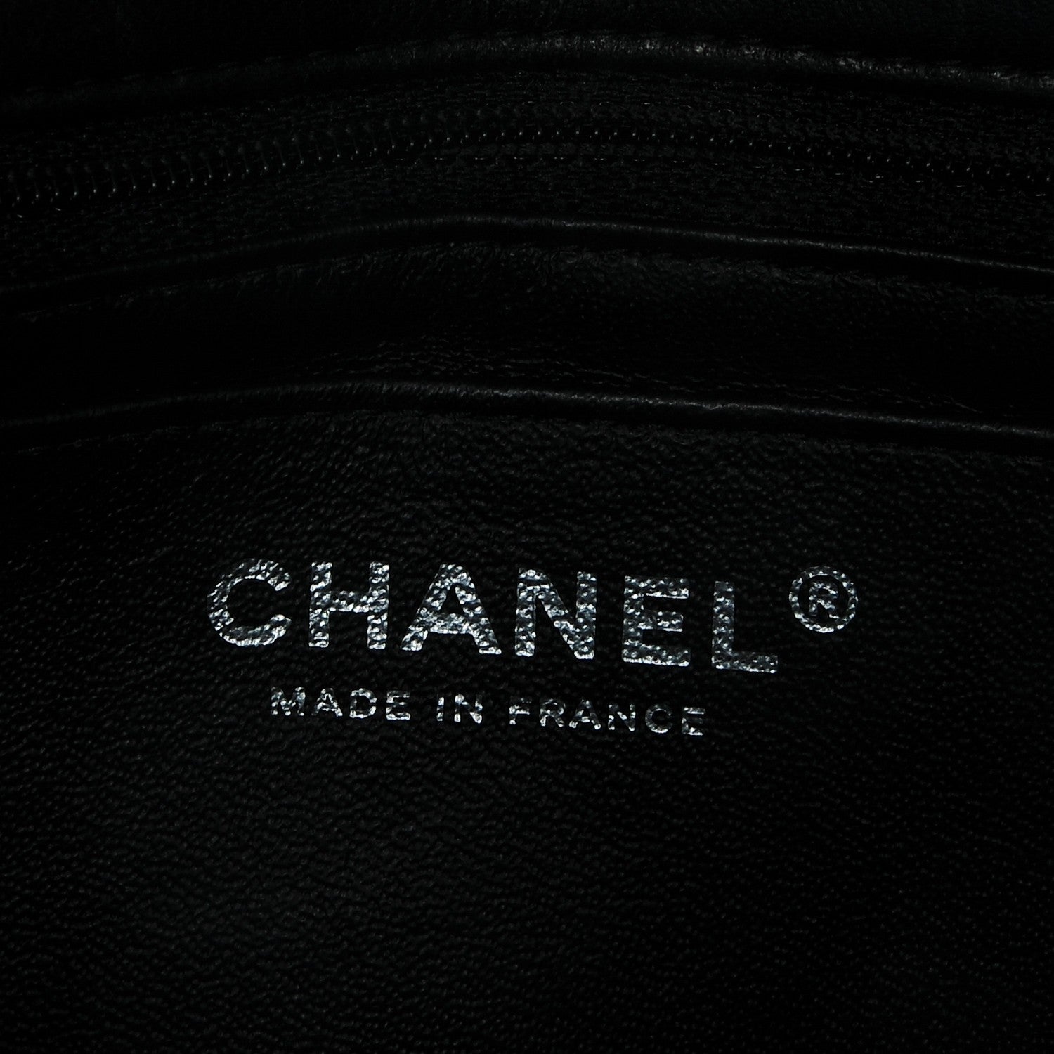 Chanel Lambskin Chevron Quilted Mini Rectangular Flap So Black 6 of 7