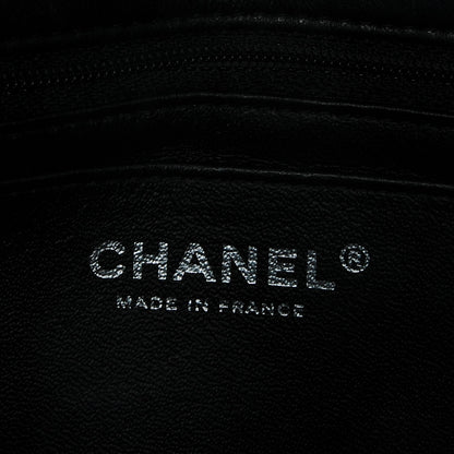 Chanel Lambskin Chevron Quilted Mini Rectangular Flap So Black 6 of 7