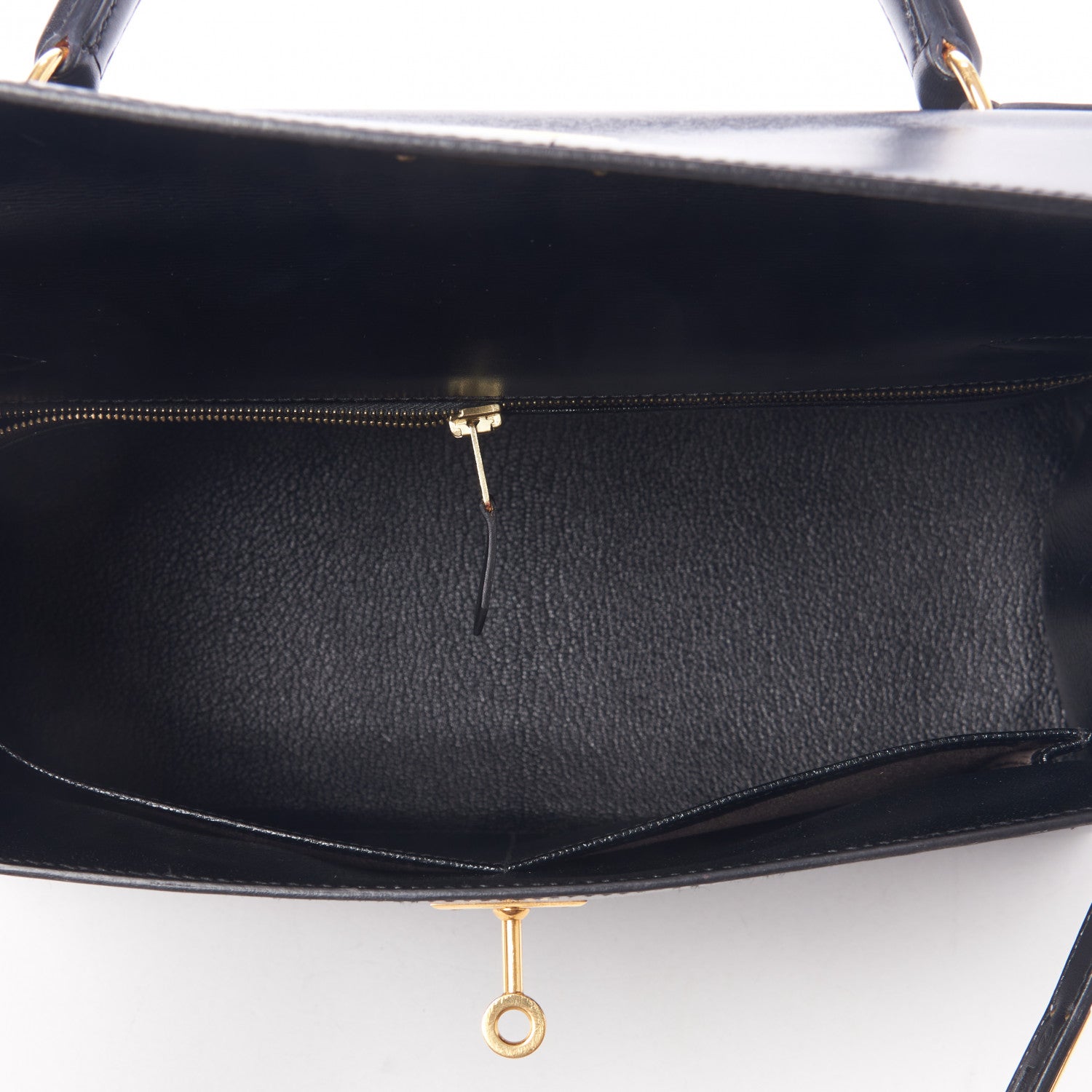 Hermes Box Kelly Retourne 32 Black 14 of 33