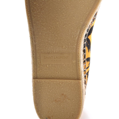 Saint Laurent Mens Canvas Palm Trees at Sunset Espadrilles 42 Multicolor 7 of 12