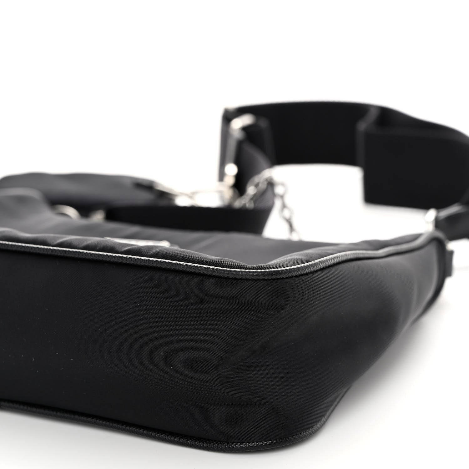 Prada Nylon Re-Edition 2005 Shoulder Bag Black 9 of 9