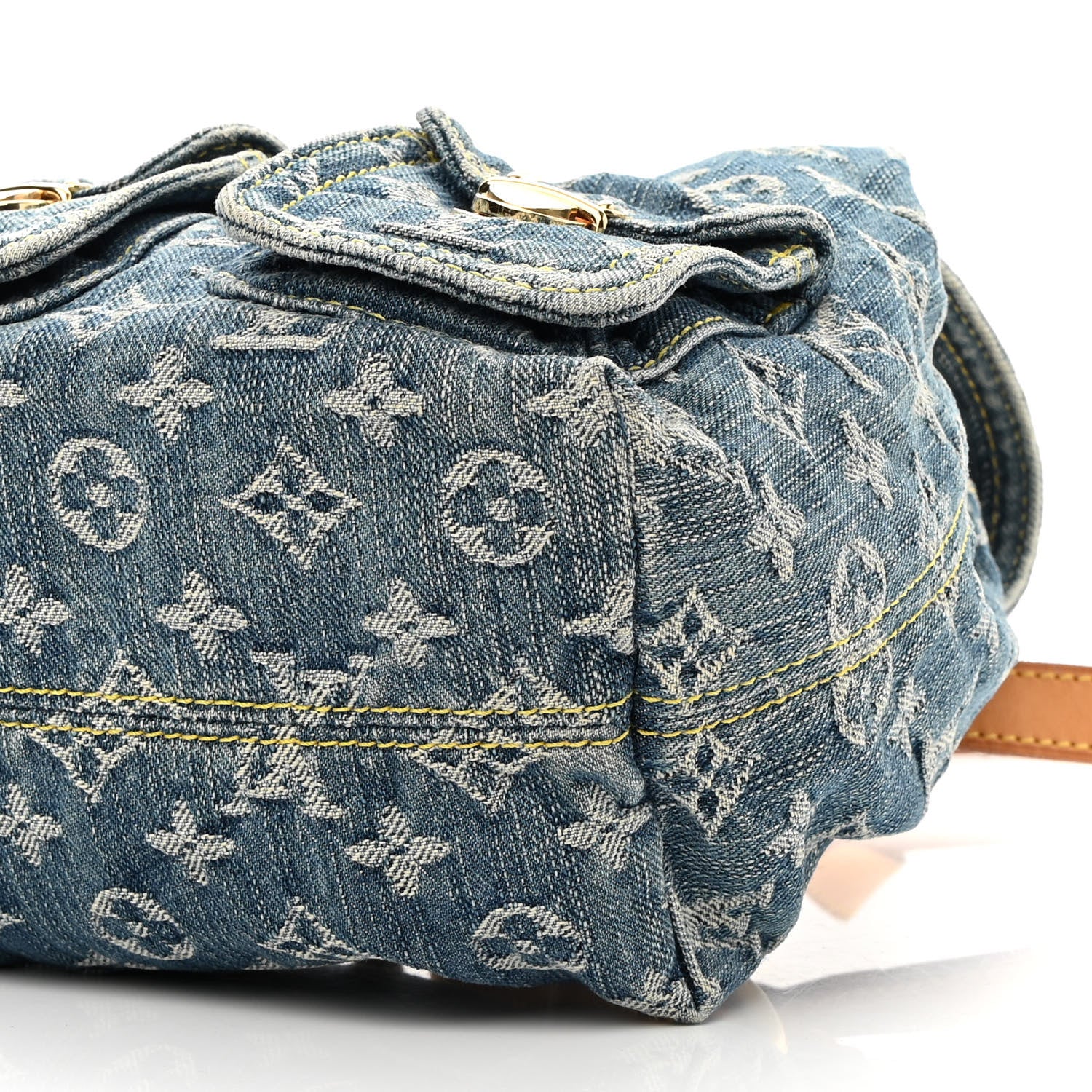 Louis Vuitton Denim Sac a Dos Backpack PM Blue 8 of 8