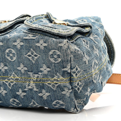 Louis Vuitton Denim Sac a Dos Backpack PM Blue 8 of 8