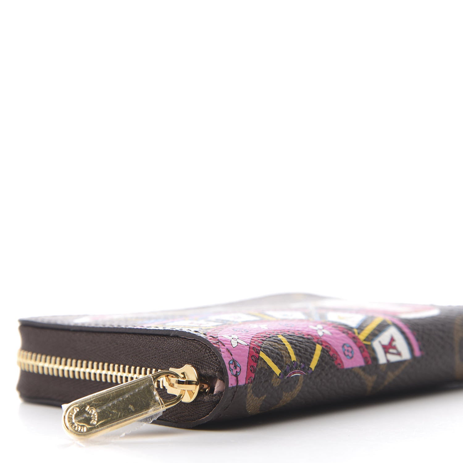 Louis Vuitton Monogram 2020 Christmas Animation Big Wheel Zippy Coin Purse Rose Ballerine 6 of 9