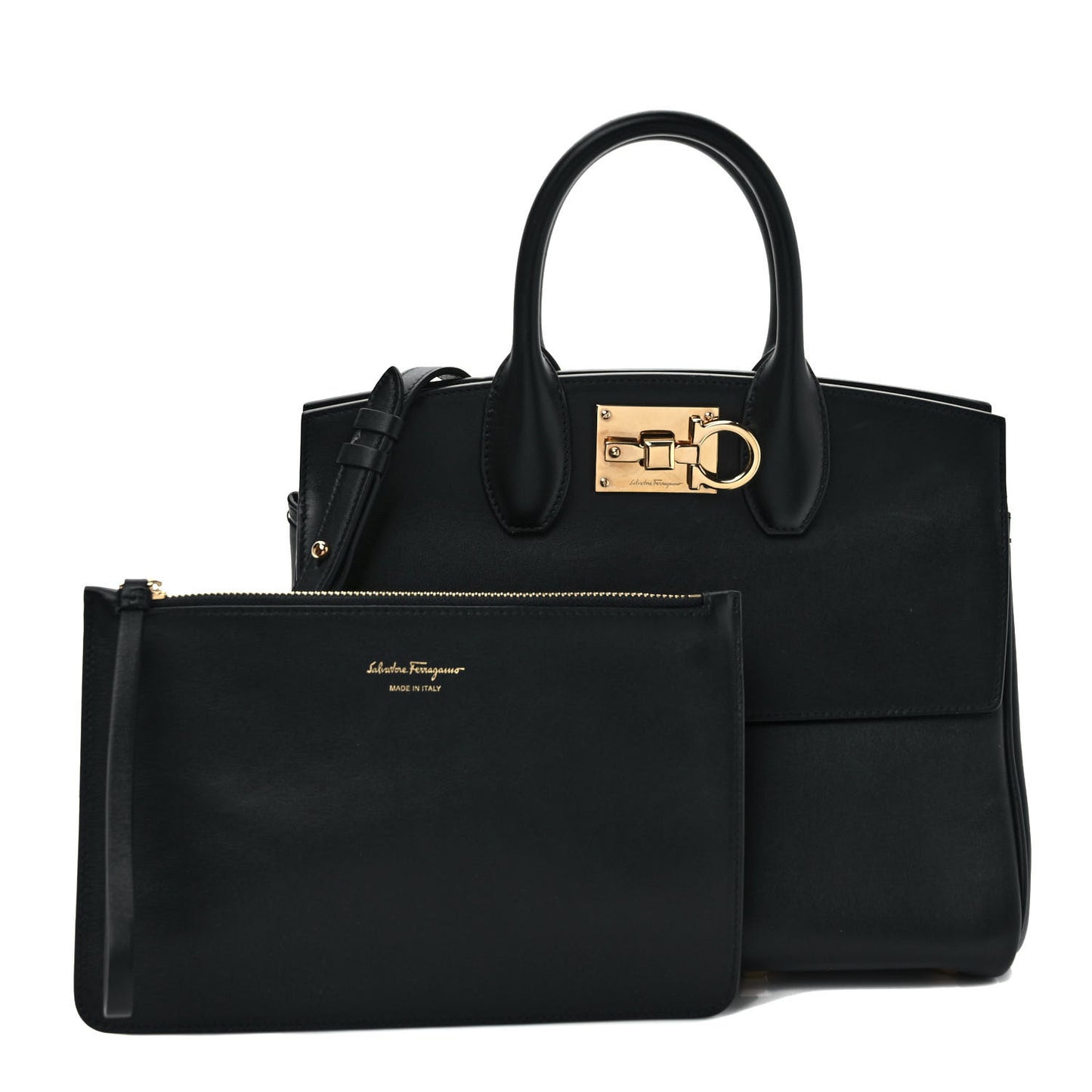 Calfskin The Studio Bag Black