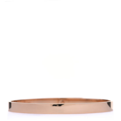 Hermes 18K Rose Gold Diamond PM Kelly Pave Bracelet ST 3 of 6