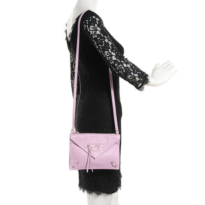 Balenciaga Veau Papier Mini Triple Crossbody Rose Orchidee 2 of 10