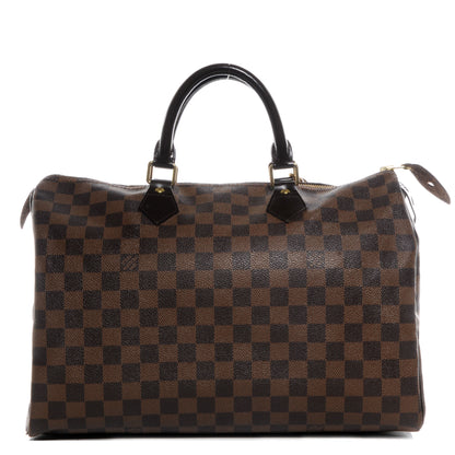 Louis Vuitton Damier Ebene Speedy 35 1 of 7