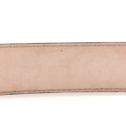 Gucci Textured Dollar Calfskin 30mm Belt 100 40 Black 6 of 6