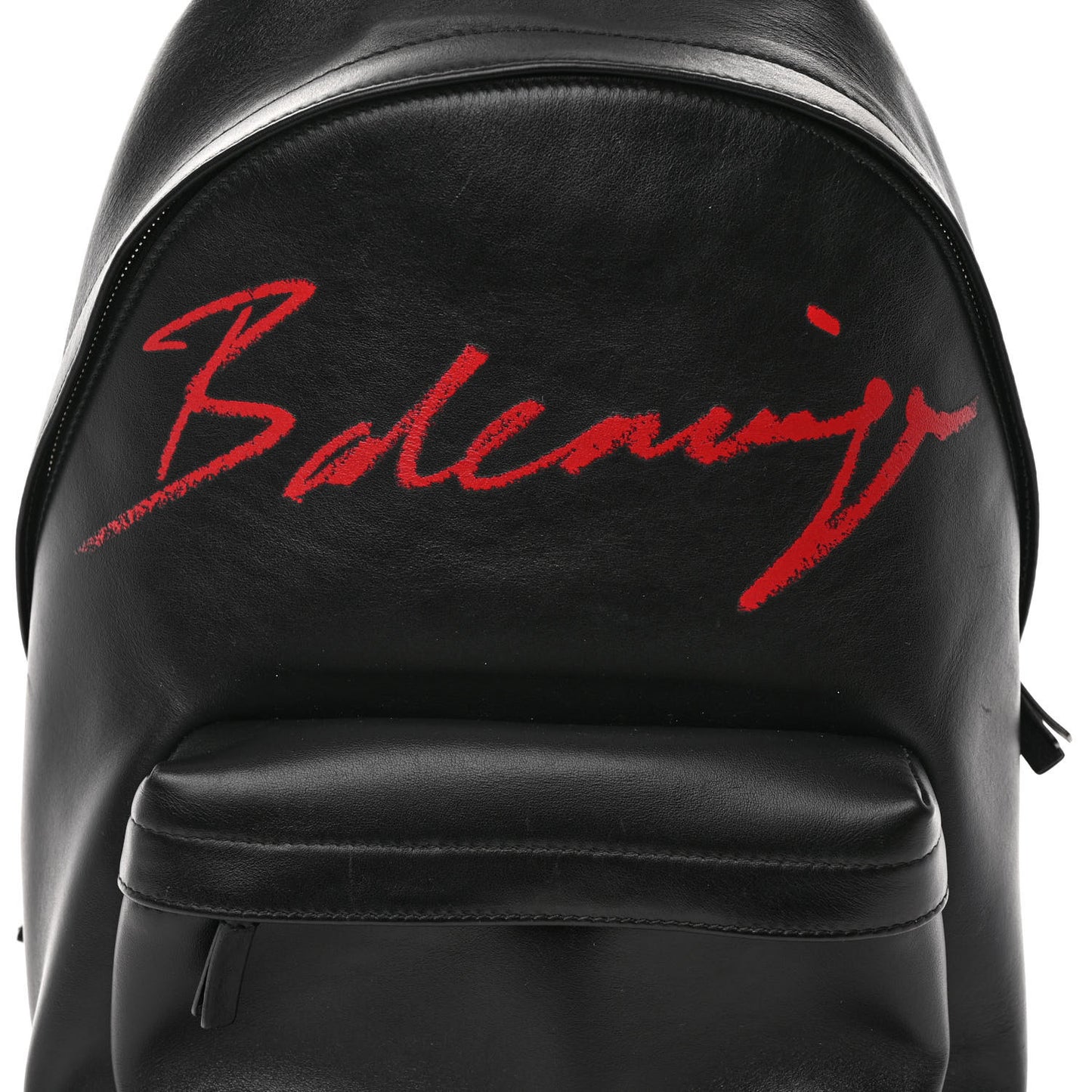 Supple Calfskin Signature Logo Small Everyday Backpack Black