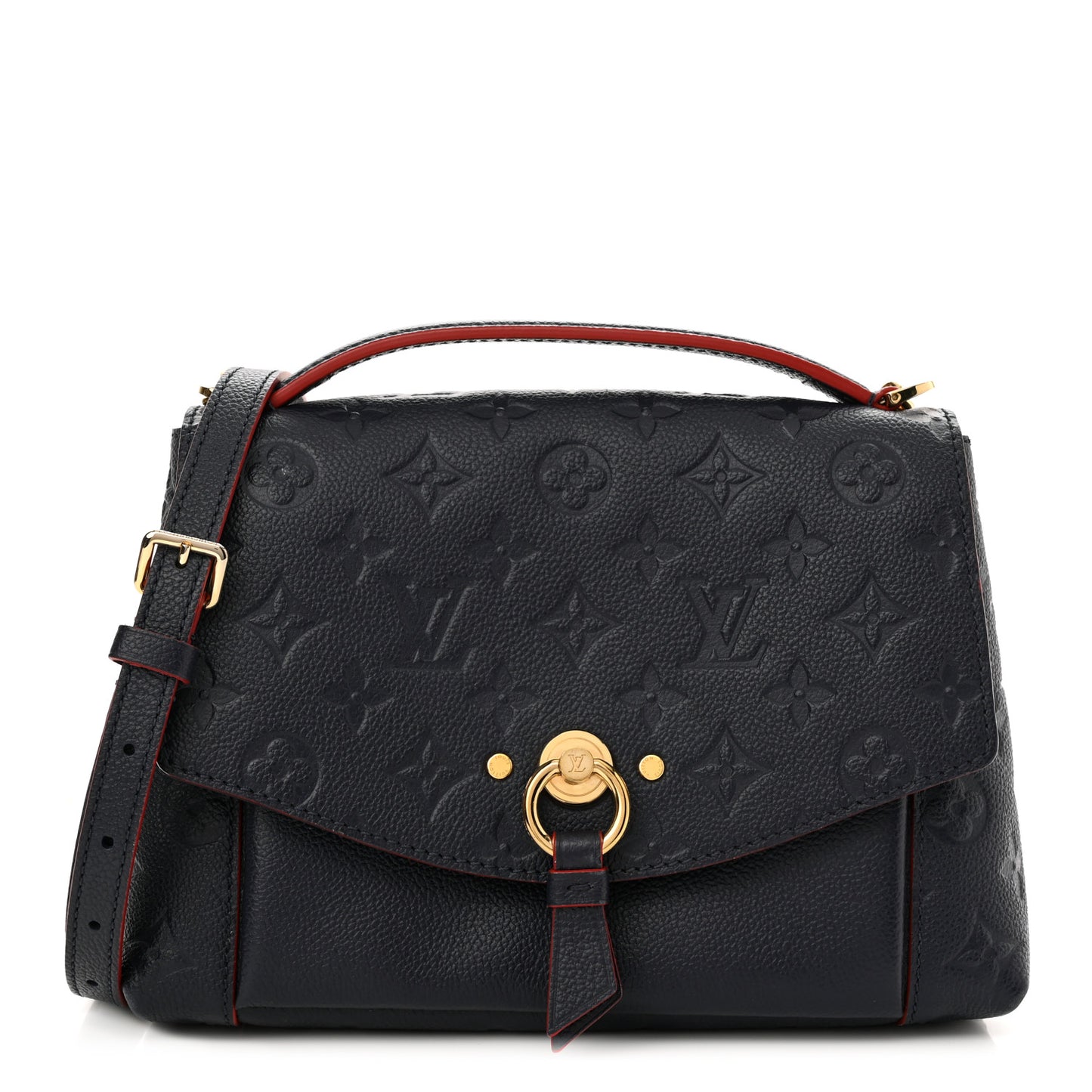 Empreinte Blanche BB Marine Rouge