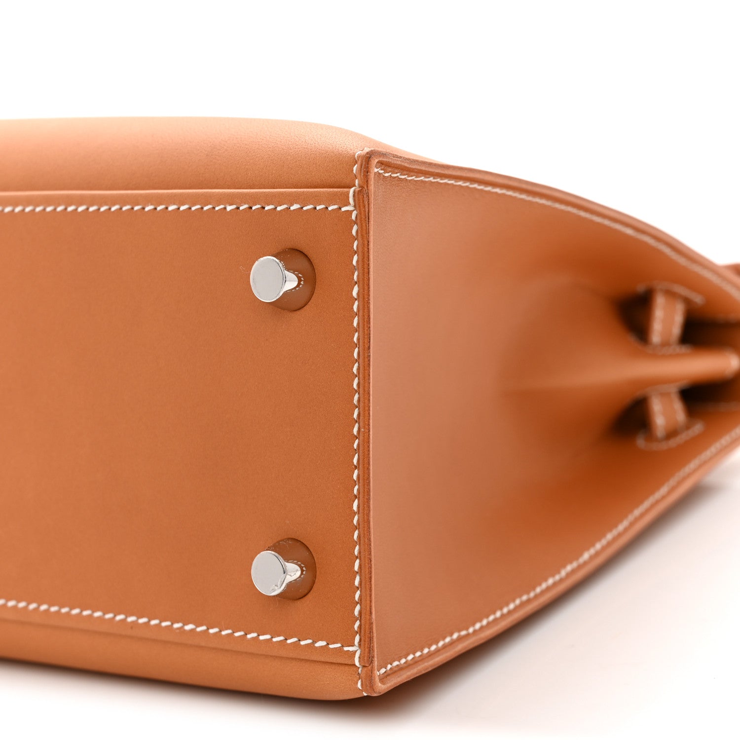Hermes Vache Natural Kelly Sellier 25 Natural Sable 9 of 10