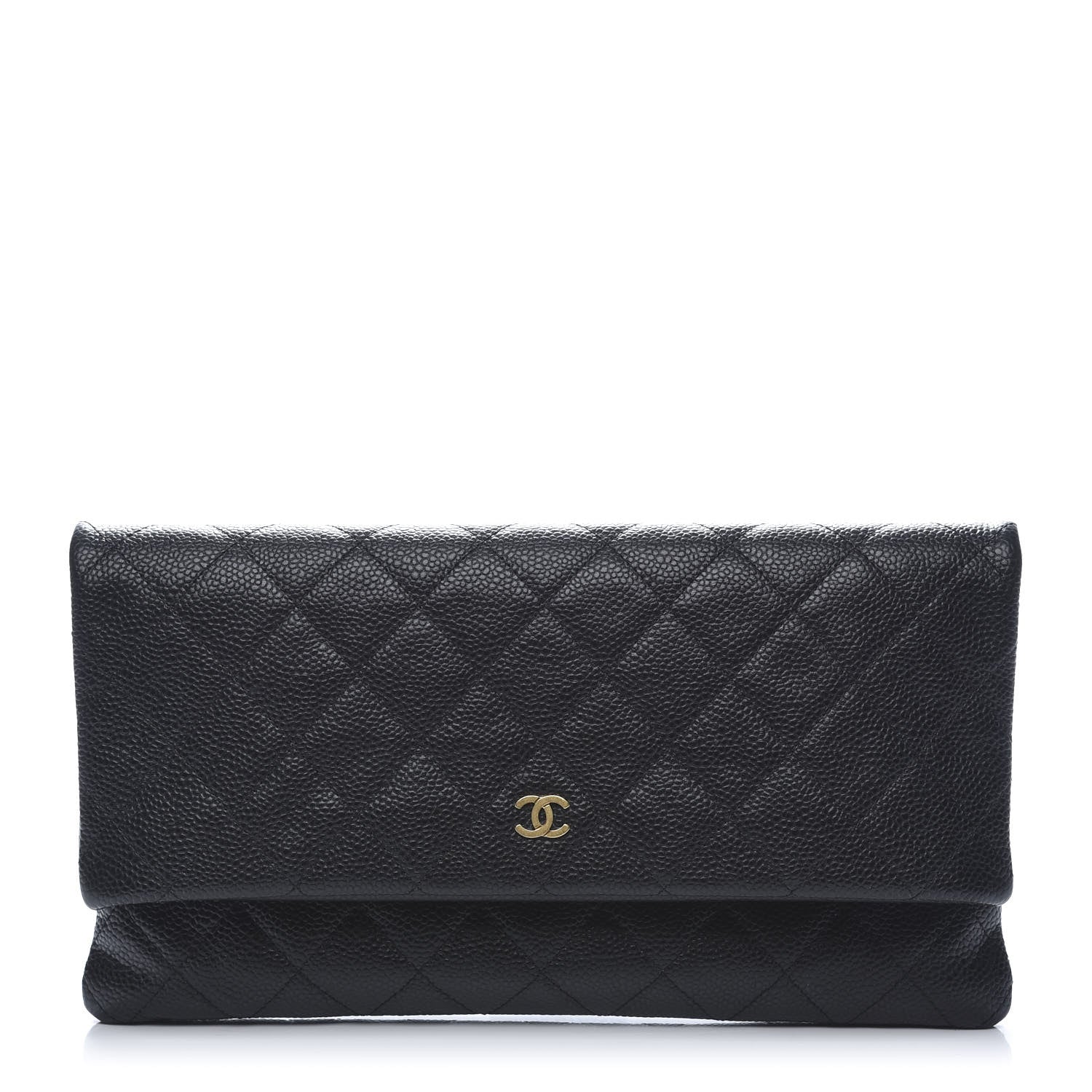 Chanel Caviar Quilted CC Beauty Clutch Black 1 of 11