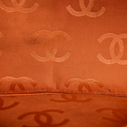 Chanel Calfskin Quilted Large Cambon Tote Brown 9 of 17