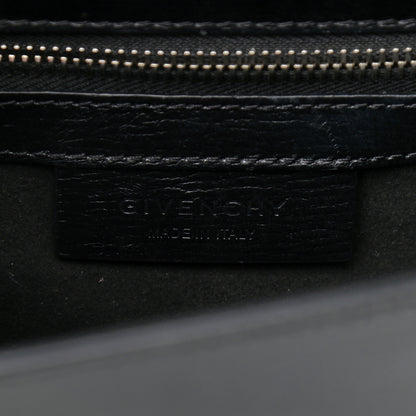 Givenchy Textured Calfskin Mini Pandora Box Chain Crossbody Bag Black 6 of 11
