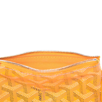 Goyard Goyardine Mini Senat Pochette Yellow 11 of 13