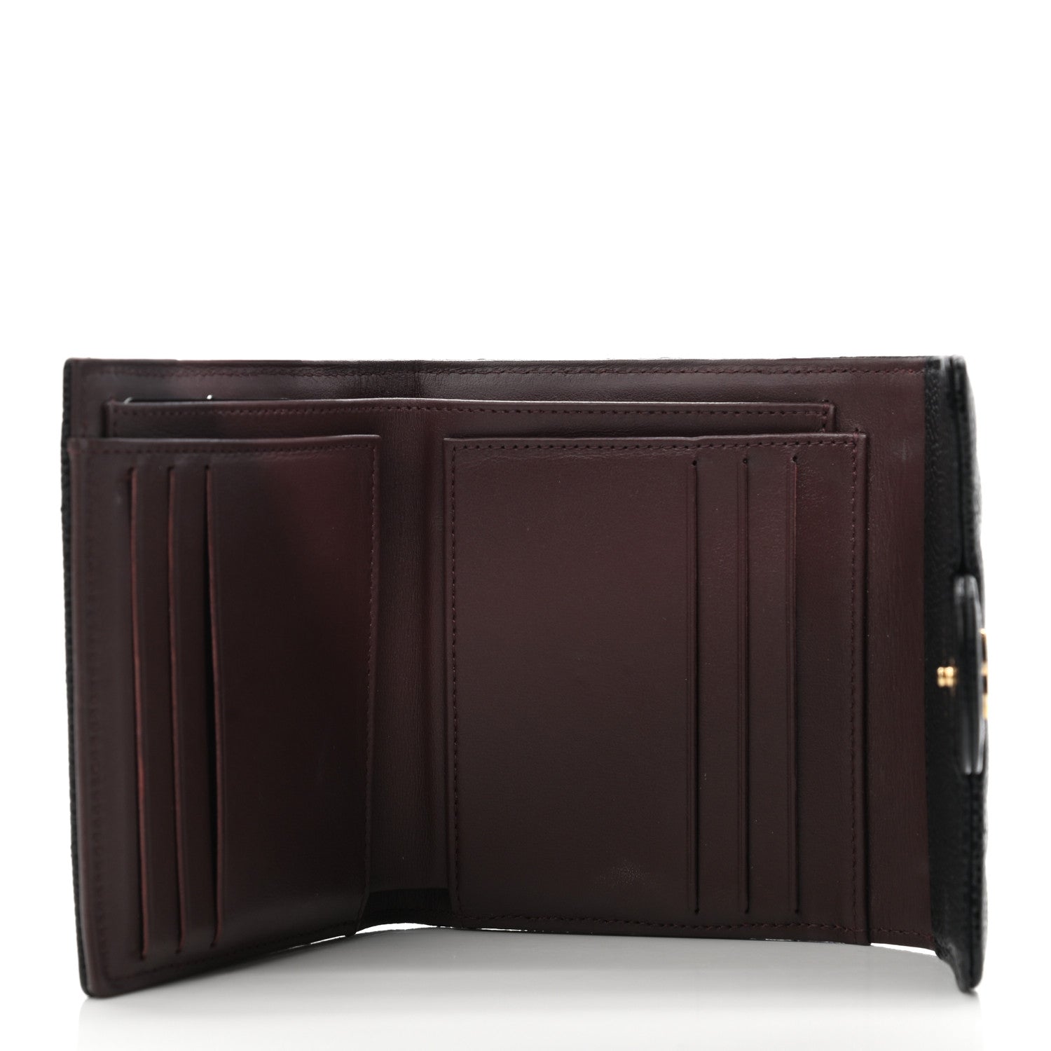 Chanel Caviar Quilted Compact Flap Wallet Black 4 of 8