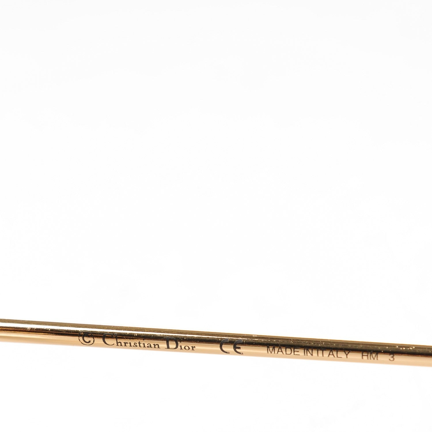 Christian Dior Split 1 Aviator Sunglasses Gold 7 of 10