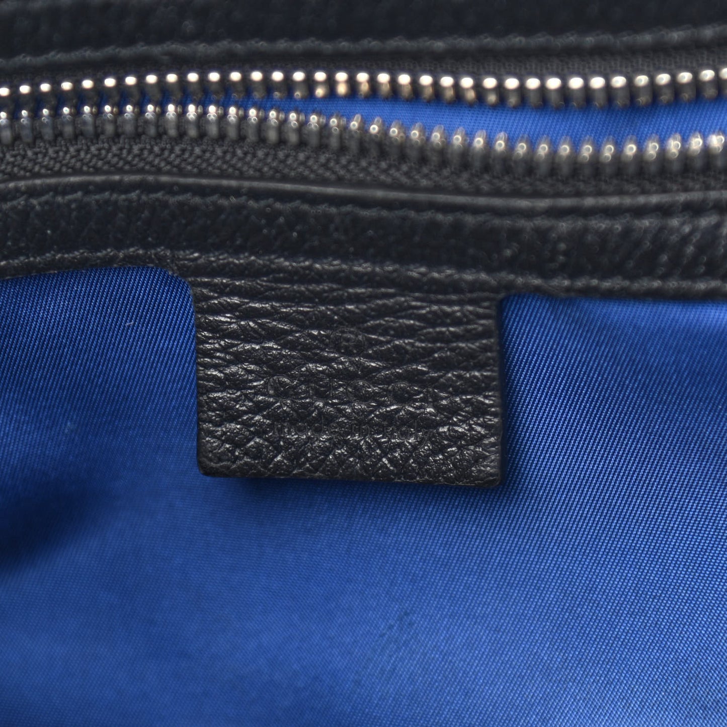 Econyl Nylon Monogram Off The Grid Utility Pocket Backpack Guilted Blue Black